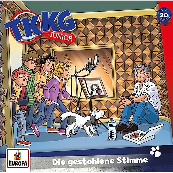 TKKG Junior - Die gestohlene Stimme,1 Audio-CD