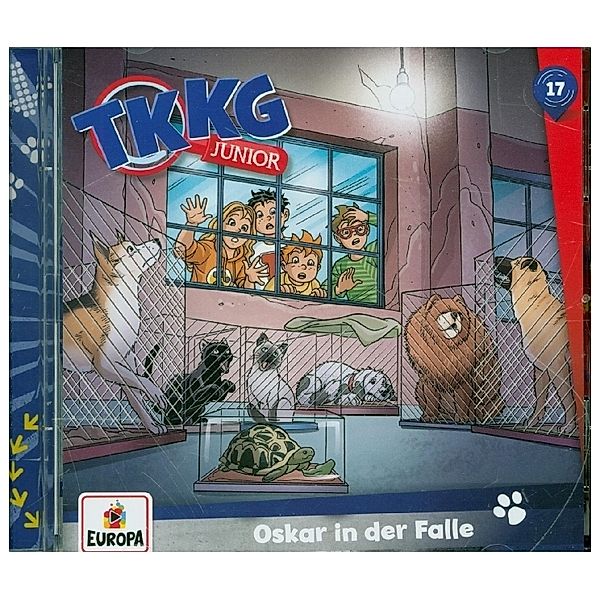 TKKG Junior - Oskar in der Falle,1 Audio-CD, TKKG Junior