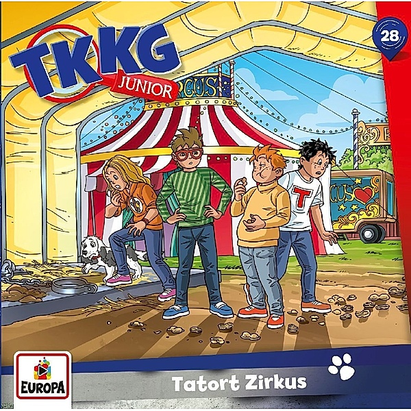 TKKG Junior - Tatort Zirkus,1 Audio-CD