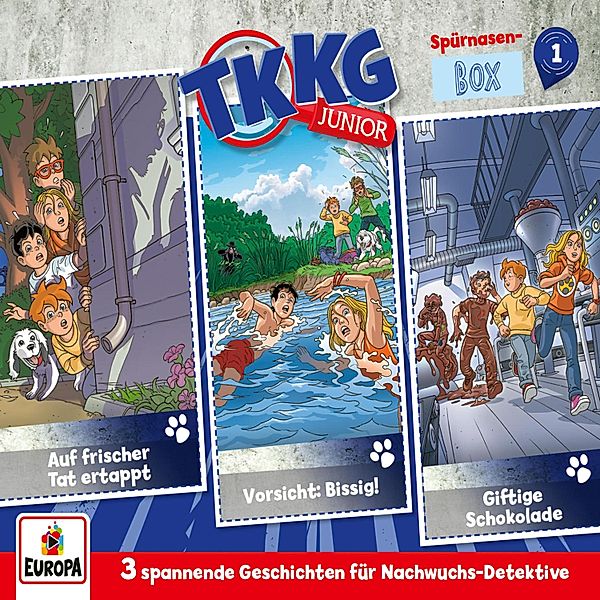 TKKG Junior - TKKG Junior - Spürnasen-Box 1 (Folgen 01-03), Stefan Wolf, Frank Gustavus