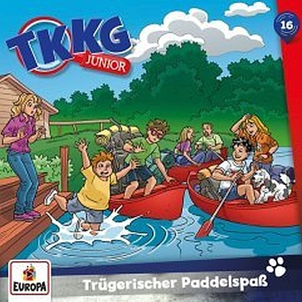 TKKG Junior - Trügerischer Paddelspass,1 Audio-CD, TKKG Junior