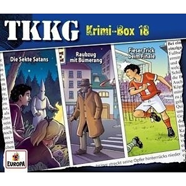 TKKG - Krimi Box 18 (3 CDs), Tkkg