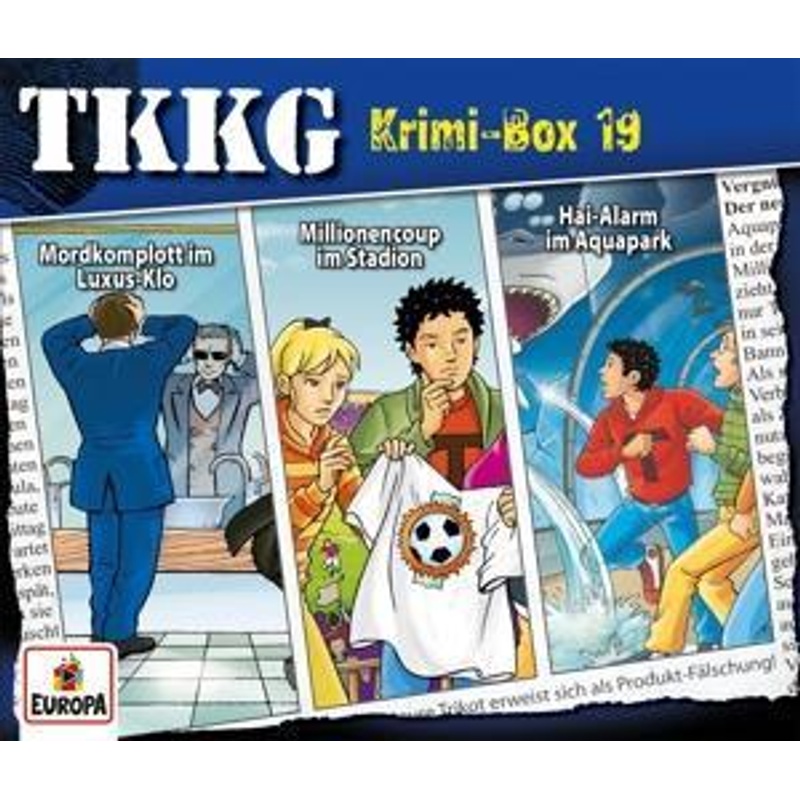 TKKG - Krimi-Box 19 (3 CDs, Folgen 123, 168, 178) - Kinder- und Jugendbücher
