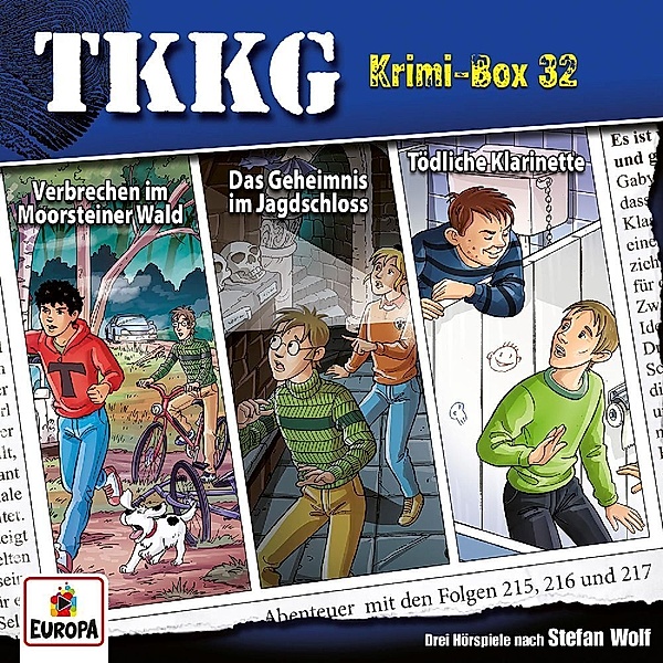 TKKG - Krimi-Box 32 (Folgen 215, 216, 217) (3 CDs), Tkkg