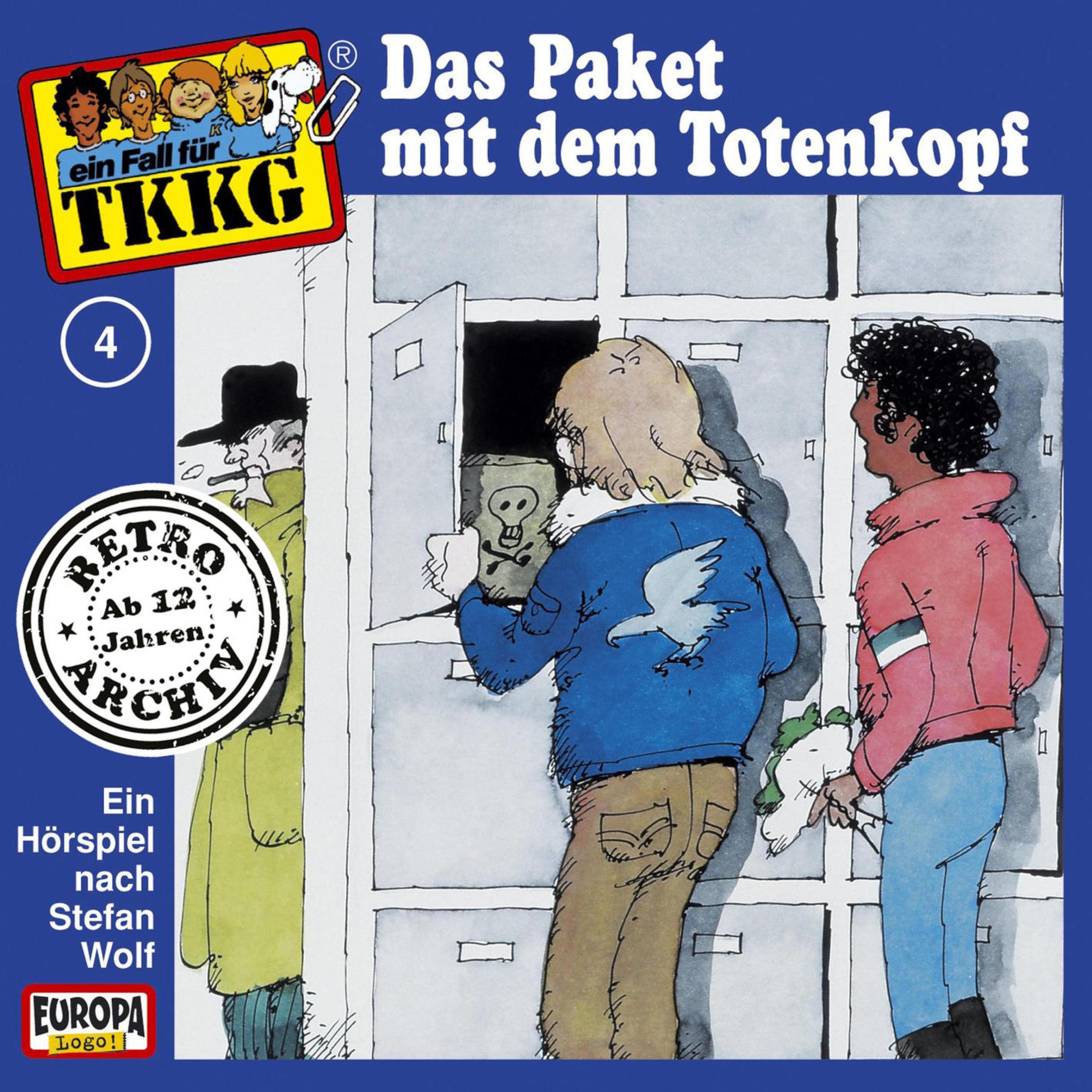 TKKG Retro-Archiv - 4 - TKKG - Folge 04: Das Paket mit dem Totenkopf  Hörbuch Download