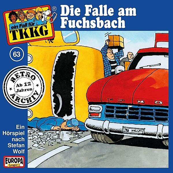 TKKG Retro-Archiv - 63 - TKKG - Folge 63: Die Falle am Fuchsbach, Stefan Wolf, H.g. Francis
