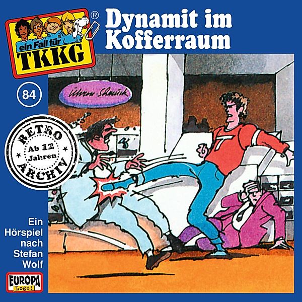 TKKG Retro-Archiv - 84 - TKKG - Folge 84: Dynamit im Kofferraum, H.g. Francis, Stefan Wolf