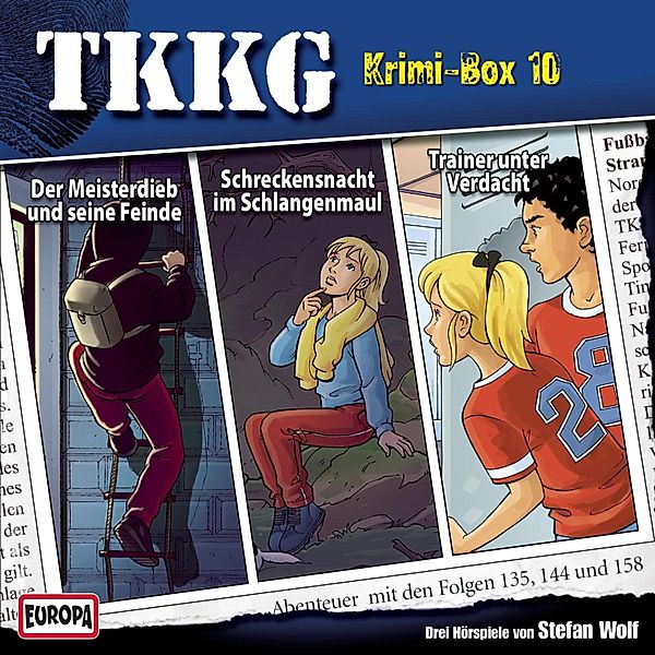 TKKG - TKKG Krimi-Box 10 (Folgen 135/144/158), Stefan Wolf, André Minninger, André Kussmaul