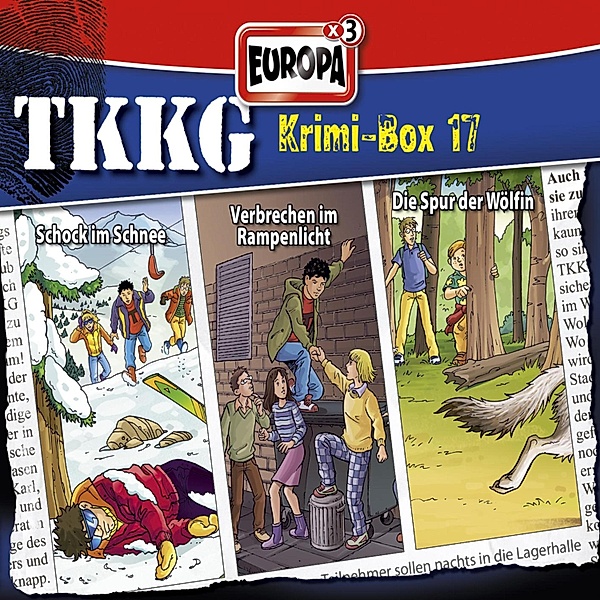 TKKG - TKKG Krimi-Box 17 (Folgen 170/176/177), Stefan Wolf, André Minninger, Bernd Adelholzer, Veronika Hampl