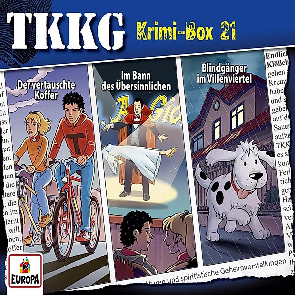TKKG - TKKG Krimi-Box 21 (Folgen 181-183), Stefan Wolf, Katja Brügger, Martin Hofstetter