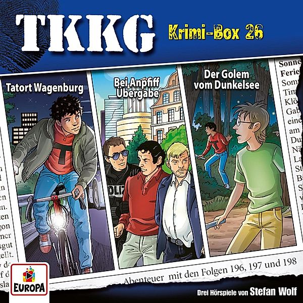 TKKG - TKKG Krimi-Box 26 (Folgen 196-198), Stefan Wolf, Martin Hofstetter