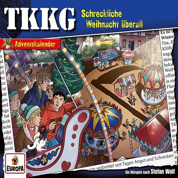 TKKG - TKKG - Schreckliche Weihnacht überall (Adventskalender), Stefan Wolf, Martin Hofstetter
