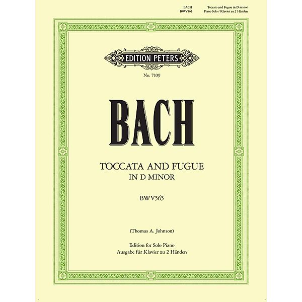Toccata und Fuge d-Moll BWV 565, Johann Sebastian Bach, Thomas A. Johnson