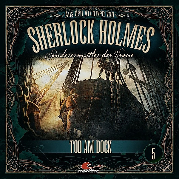 Tod am Dock,1 Audio-CD, Sherlock Holmes - Sonderermittler Der Krone