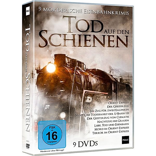 Tod auf den Schienen - 9 mörderische Eisenbahnkrimis, Tod auf den Schienen - 9 moerderische Eisenbahnkri