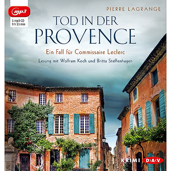 Tod in der Provence,1 Audio-CD, 1 MP3, Pierre Lagrange