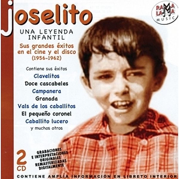 Todas Sus Grabaciones 1956-1962, Joselito Una Leyenda Infantil