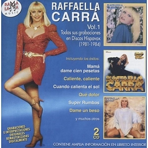 Todas Sus Grabaciones En Discos Hispavox, Raffaella Carra