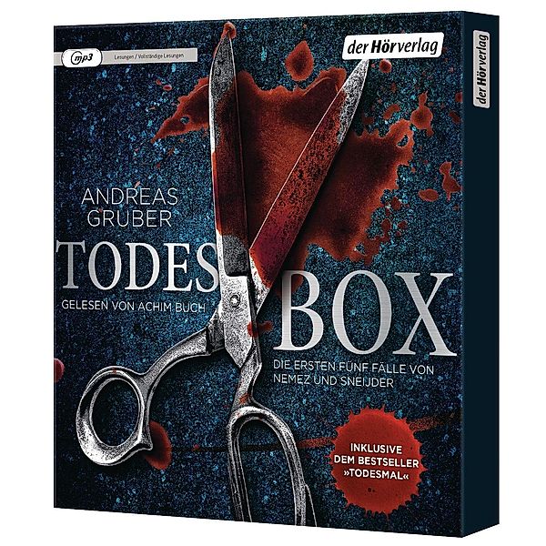 Todes-Box. Die ersten fünf Fälle von Nemez und Sneijder, 6 Audio-CD, 6 MP3, Andreas Gruber