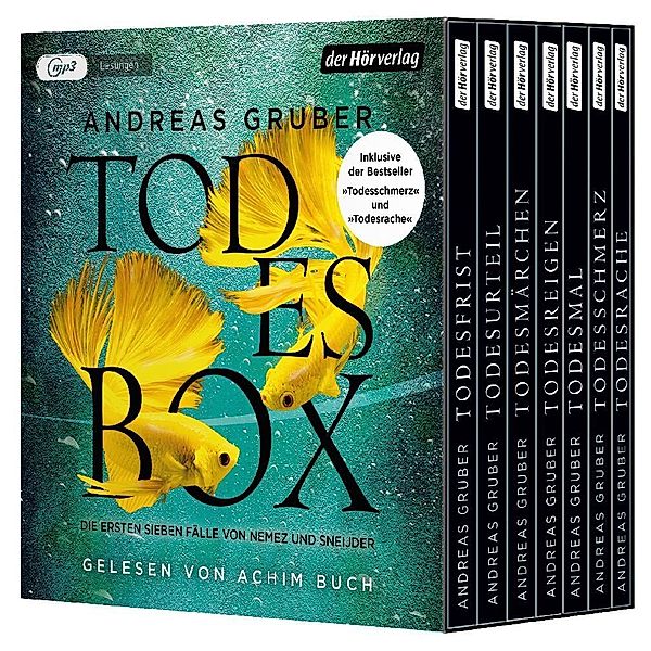 Todes-Box. Die ersten sieben Fälle von Nemez und Sneijder_,8 Audio-CD, 8 MP3, Andreas Gruber