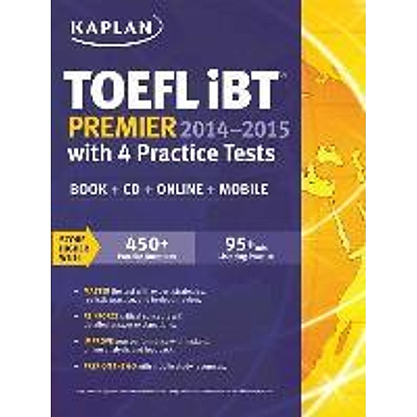 TOEFL iBT Premier 2014-2015 with 4 Pract. Tests