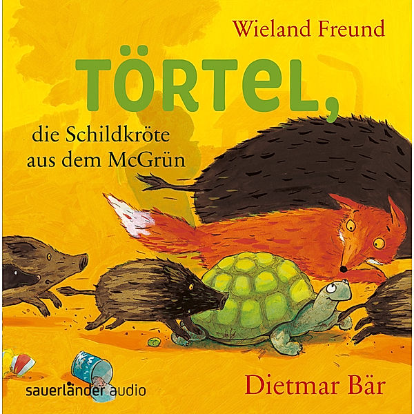 Törtel, die Schildkröte aus dem McGrün, 2 Audio-CDs, Wieland Freund