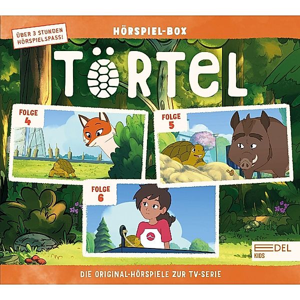 Törtel:Hörspiel-Box,Folge 4-6,Audio-CD.Tl.4-6,3 Audio-CD, Törtel