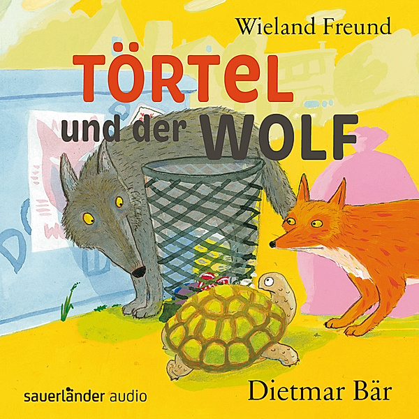 Törtel und der Wolf, 2 CDs, Wieland Freund