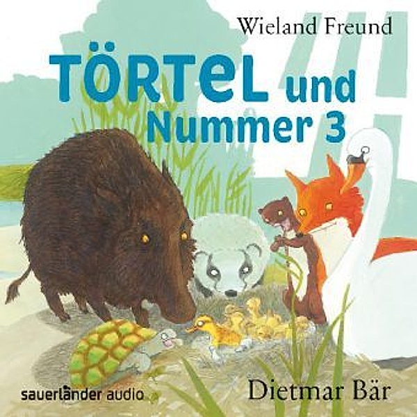 Törtel und Nummer 3, 2 Audio-CDs, Wieland Freund