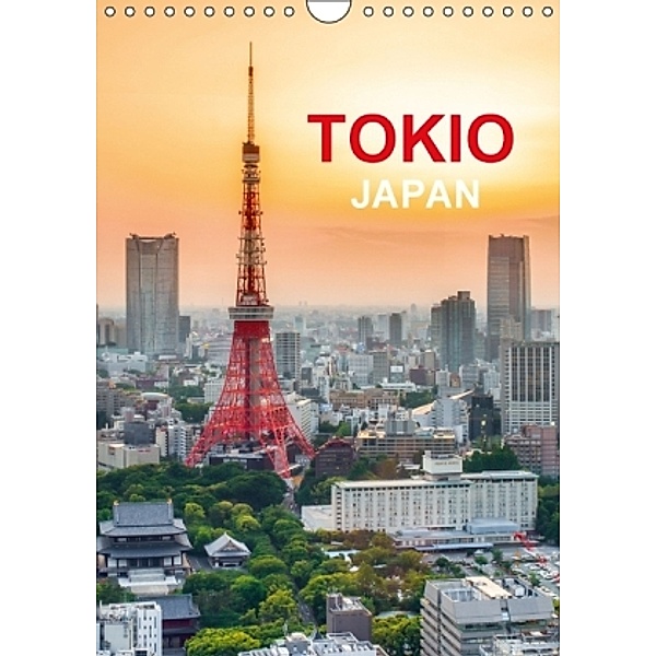 Tokio - Japan (Wandkalender 2016 DIN A4 hoch), Jan Christopher Becke