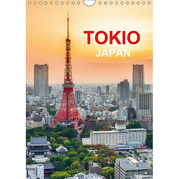 Tokio - Japan (Wandkalender 2019 DIN A4 hoch), Jan Christopher Becke