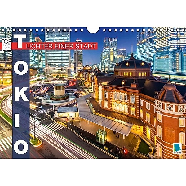 Tokio: Lichter einer Stadt (Wandkalender 2017 DIN A4 quer), Calvendo