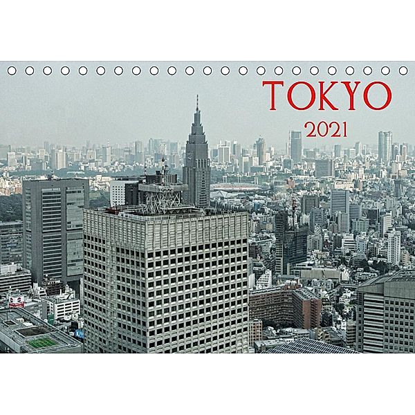 Tokyo (Tischkalender 2021 DIN A5 quer), Peter G. Zucht