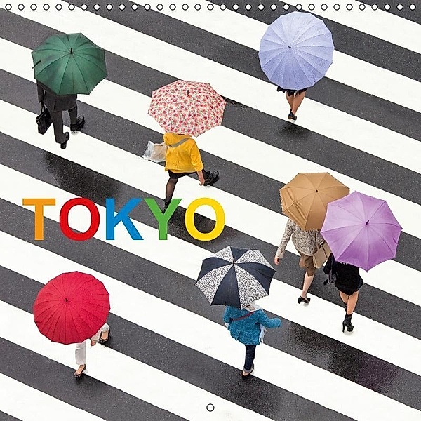 Tokyo (Wall Calendar 2017 300 × 300 mm Square), Jan Christopher Becke