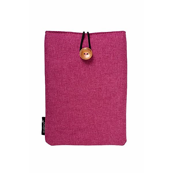 tolino eReader, Stofftasche mit Innenfutter (Farbe: sangria)