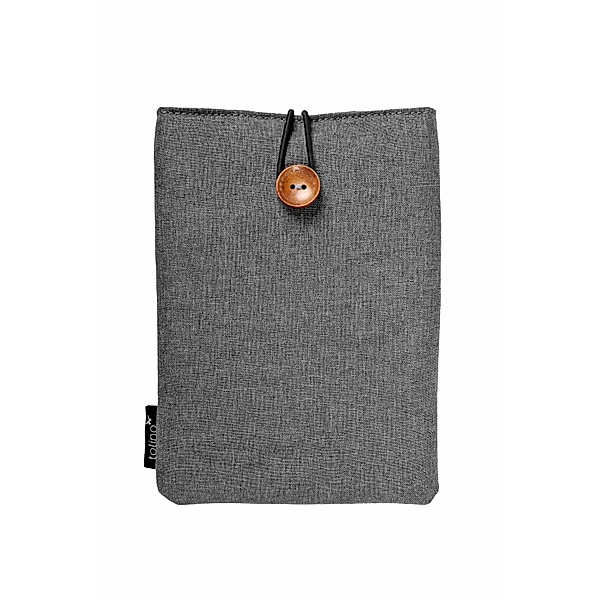 tolino eReader, Stofftasche mit Innenfutter (Farbe: grau)