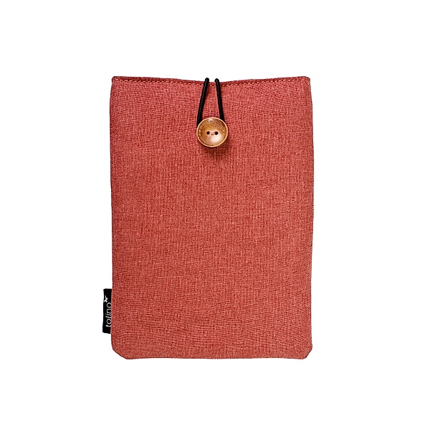 tolino eReader, Stofftasche mit Innenfutter (Farbe: rot)