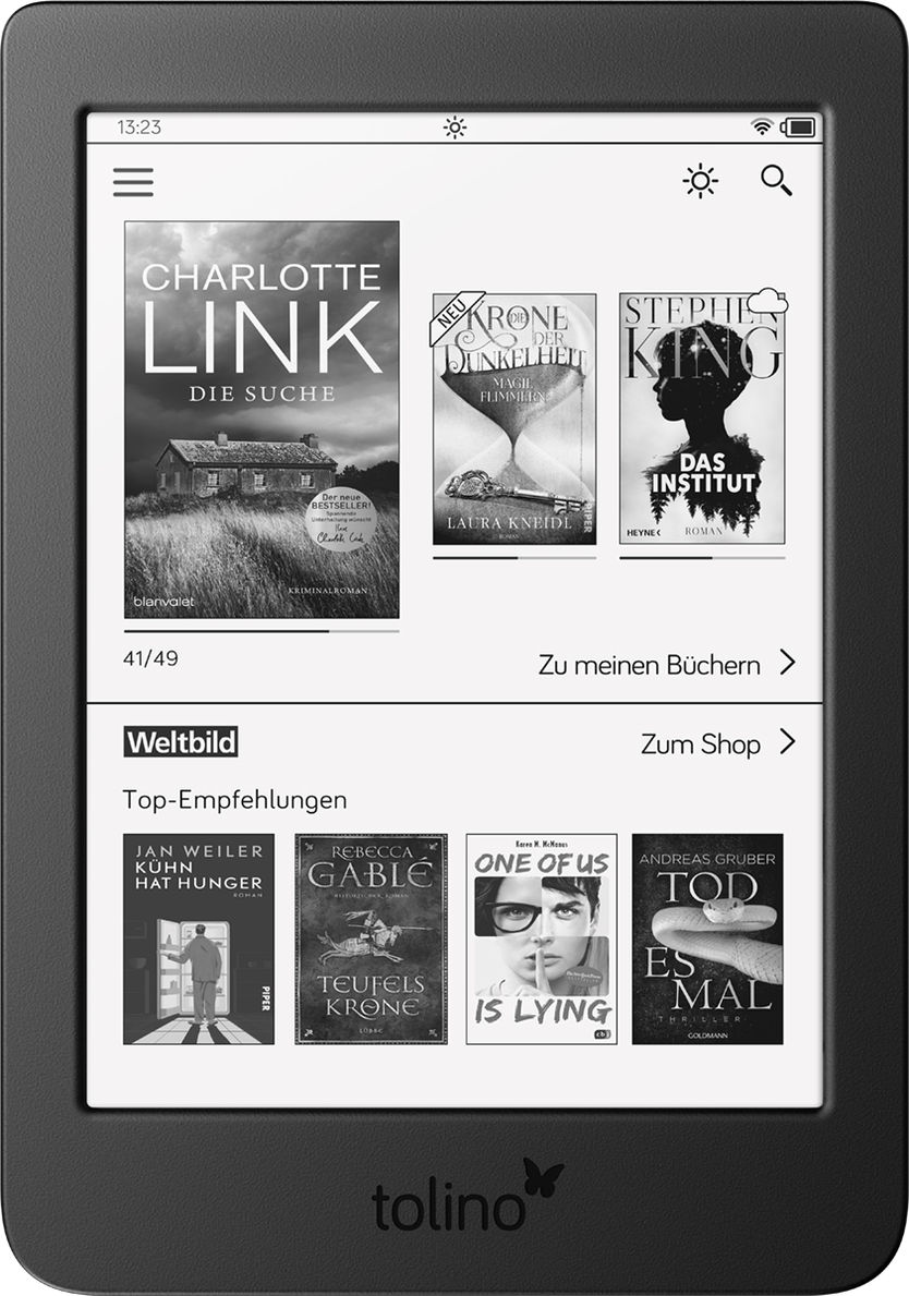 tolino page 2 eBook-Reader jetzt bei Weltbild.de bestellen