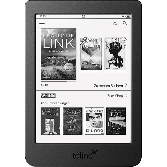 tolino page 2 eBook-Reader Weltbild Edition inkl. 6 eBooks | Weltbild.de