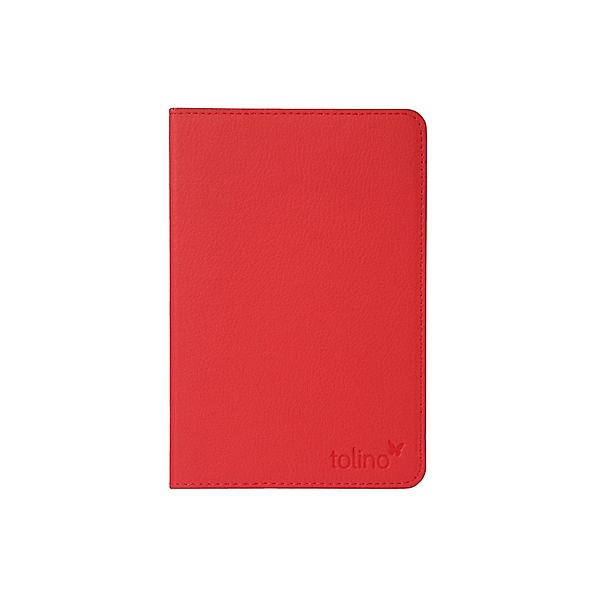 tolino page, Schutztasche in Lederoptik (Farbe: rot)