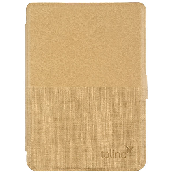 tolino shine 3, Schutztasche in Lederoptik (Farbe:kanvas)