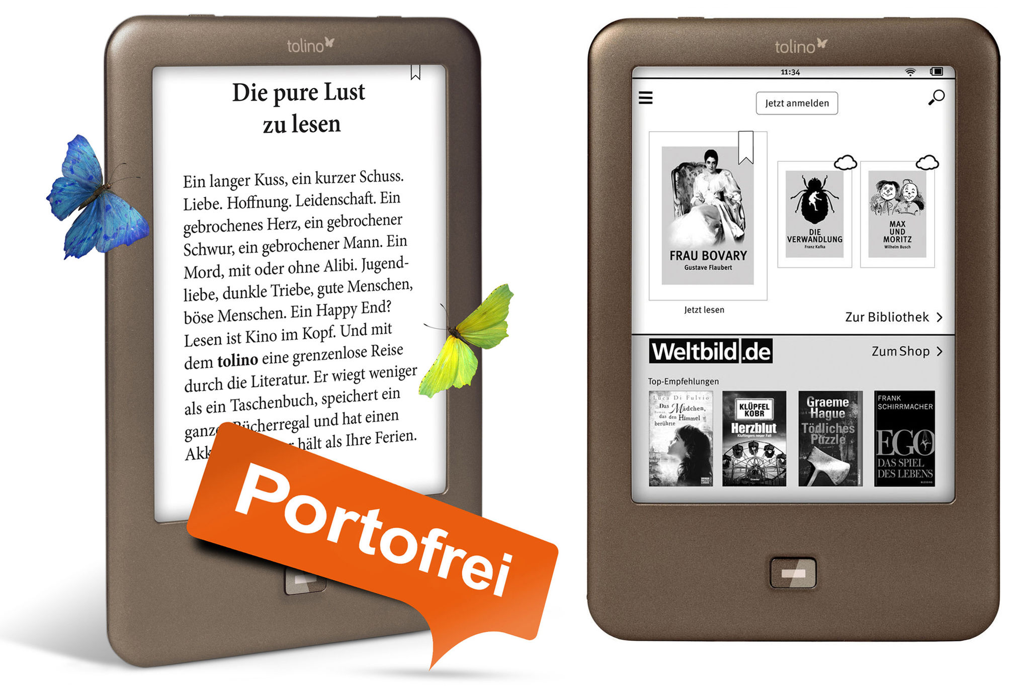 Kommentare zu tolino shine eBook-Reader - Weltbild.de