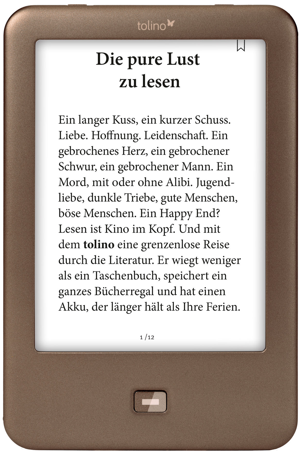 Kommentare zu tolino shine eBook-Reader - Weltbild.de