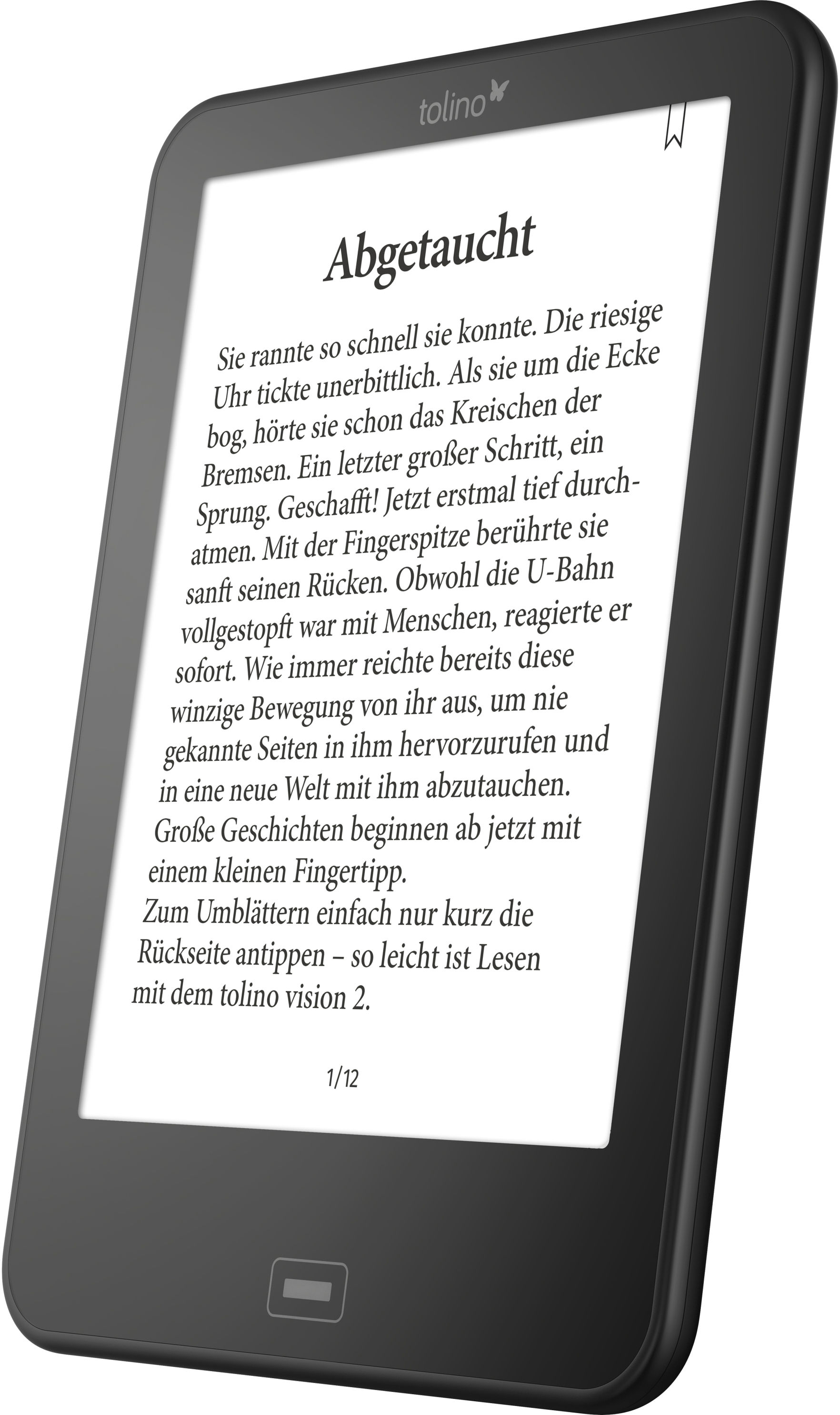tolino vision 2 eBook-Reader jetzt bei Weltbild.de bestellen