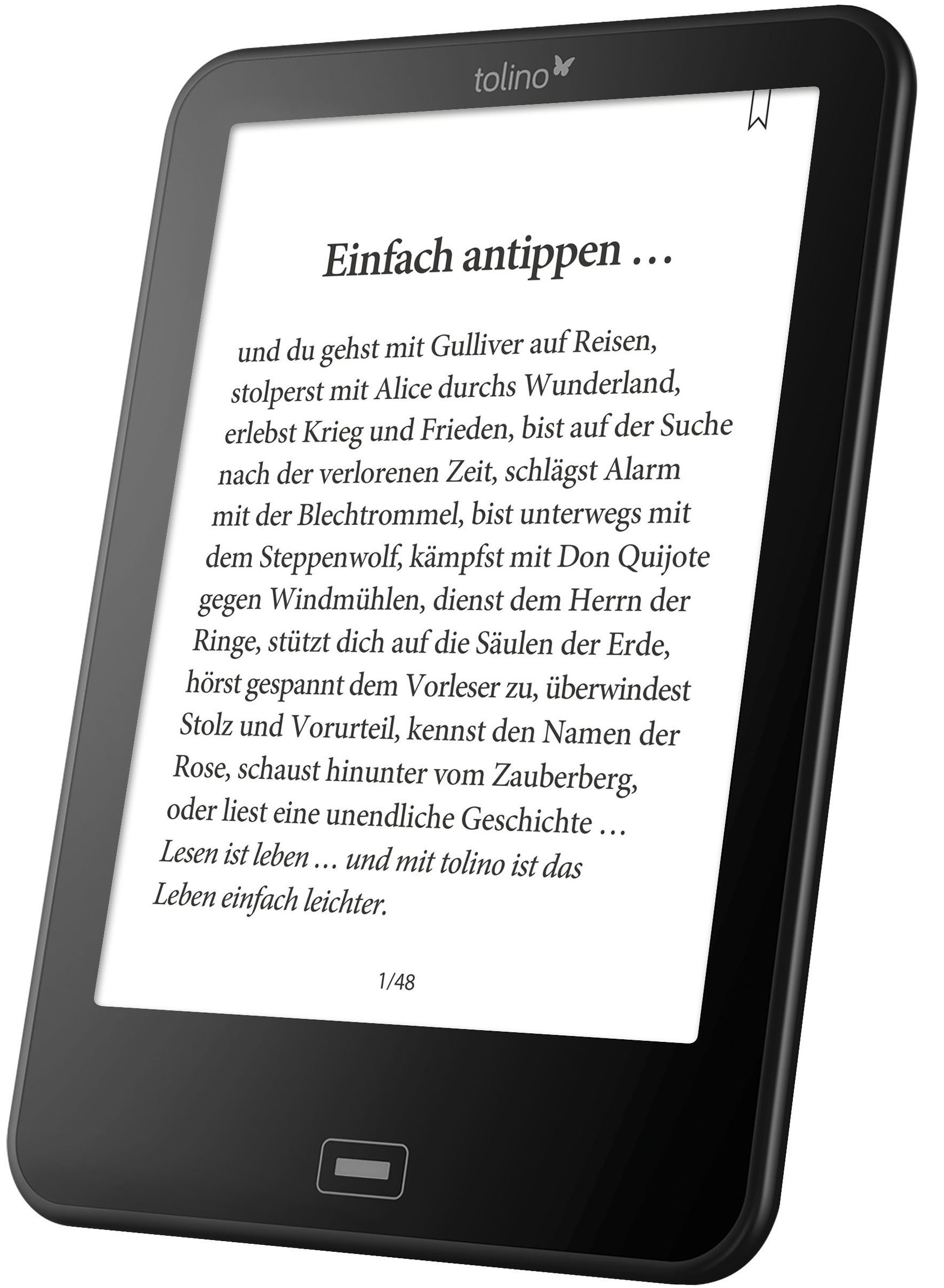 Tolino Vision 3 Hd Ebook Reader Portofrei Bei Weltbild