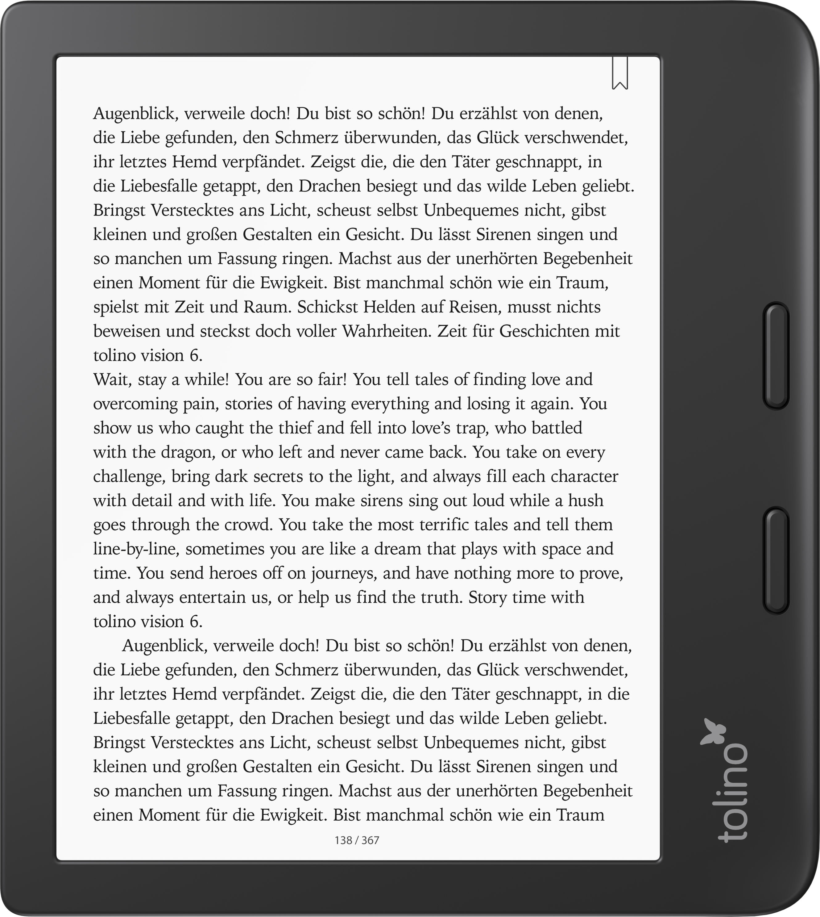 tolino vision 6 | eBook-Reader | Jetzt bei Weltbild.de