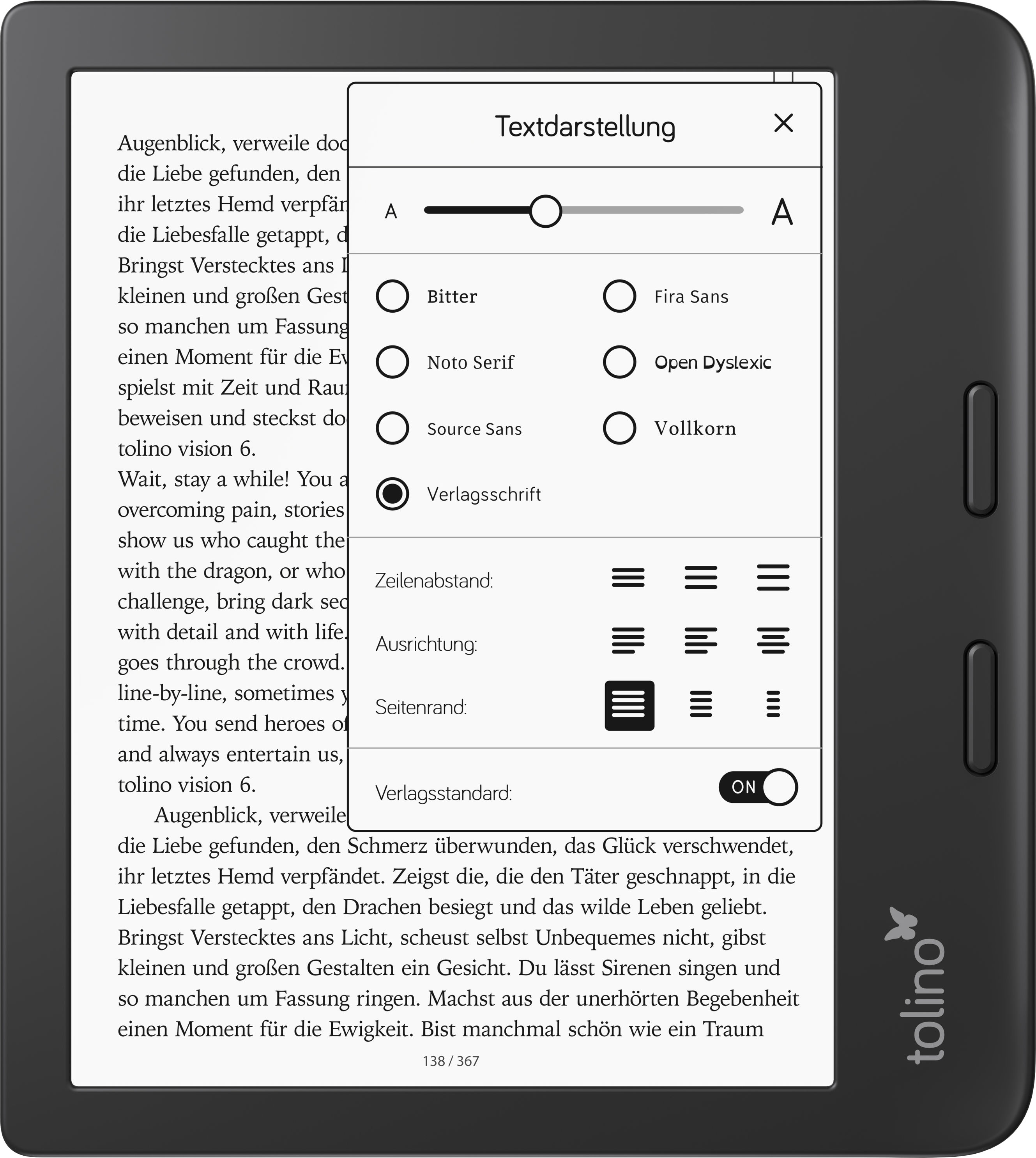 tolino vision 6 | eBook-Reader | Jetzt bei Weltbild.de