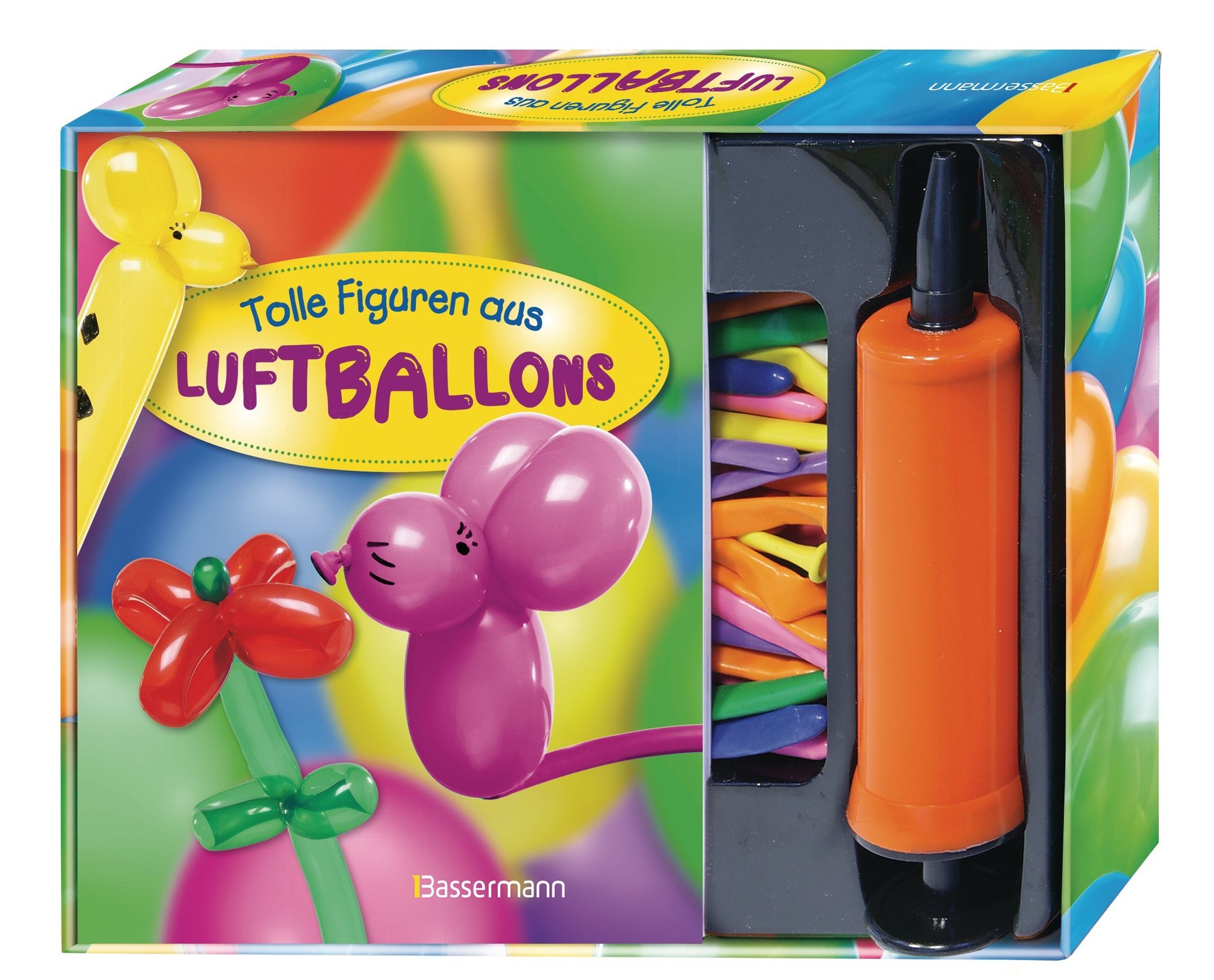 Tolle Figuren aus Luftballons, m. 30 Modellierballons u. Pumpe zum  Aufblasen Buch versandkostenfrei bei Weltbild.de bestellen