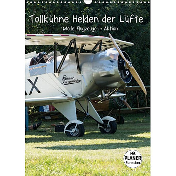 Tollkühne Helden der Lüfte - Modellflugzeuge in Aktion (Wandkalender 2022 DIN A3 hoch), Sonja Teßen