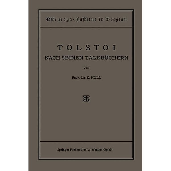 Tolstoi, K. Holl